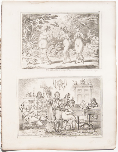 gillray original engraving "The Graces in a High Wind"


"A Little Music"